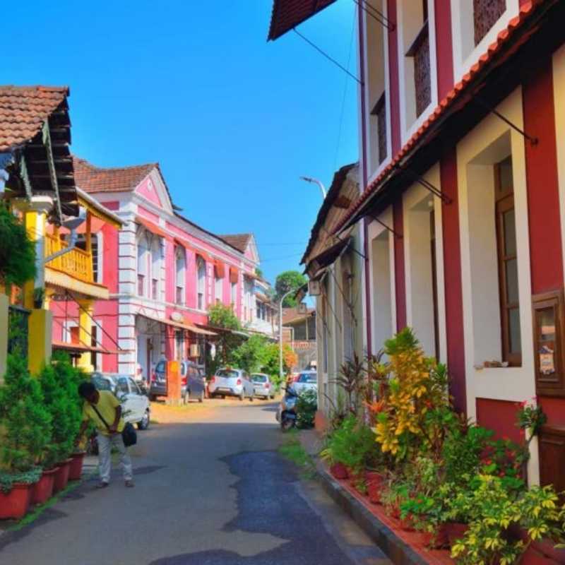 Fontainhas Colourful Lanes