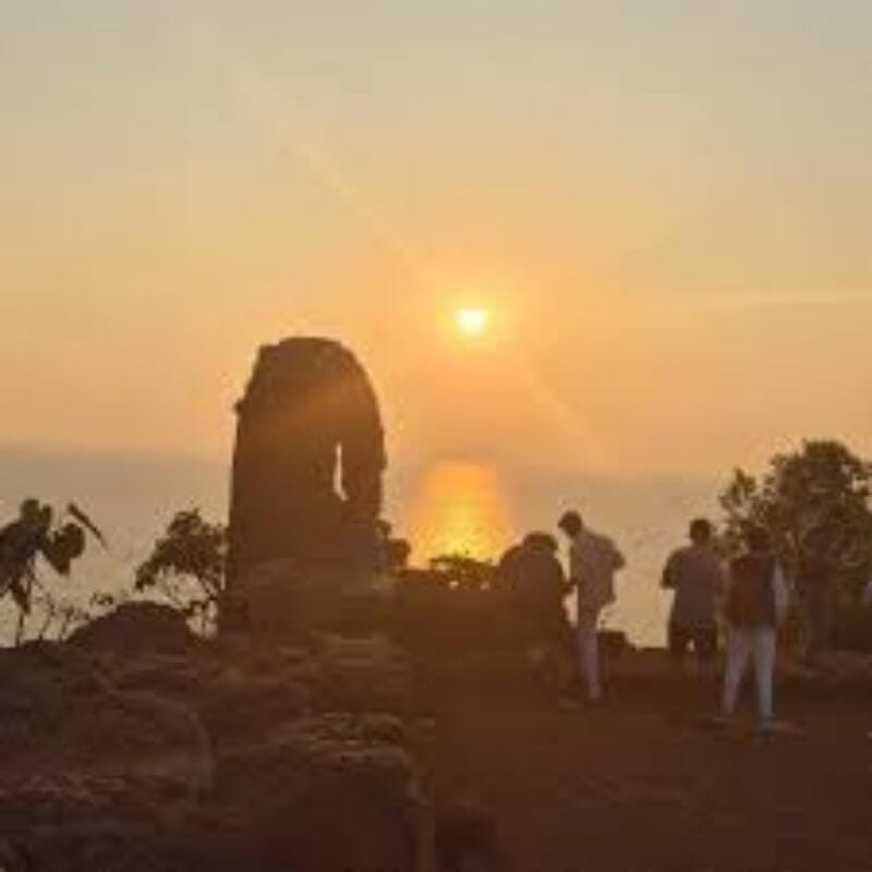 Chapora Fort Sunset